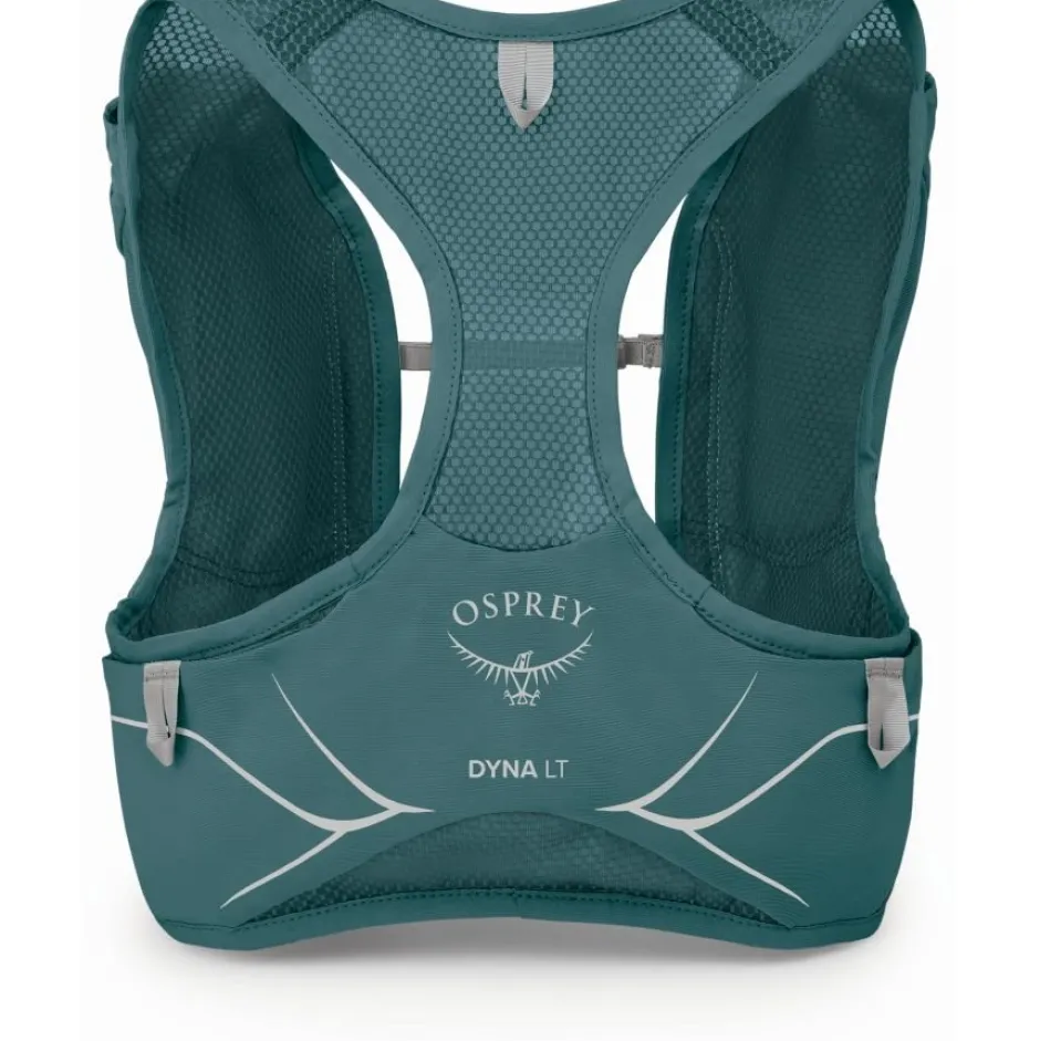 Rugzakken & Drinksystemen < Osprey Dyna LT 0.5 Hardlooprugzak Dames - S - Cascade Blue/Silver Lining