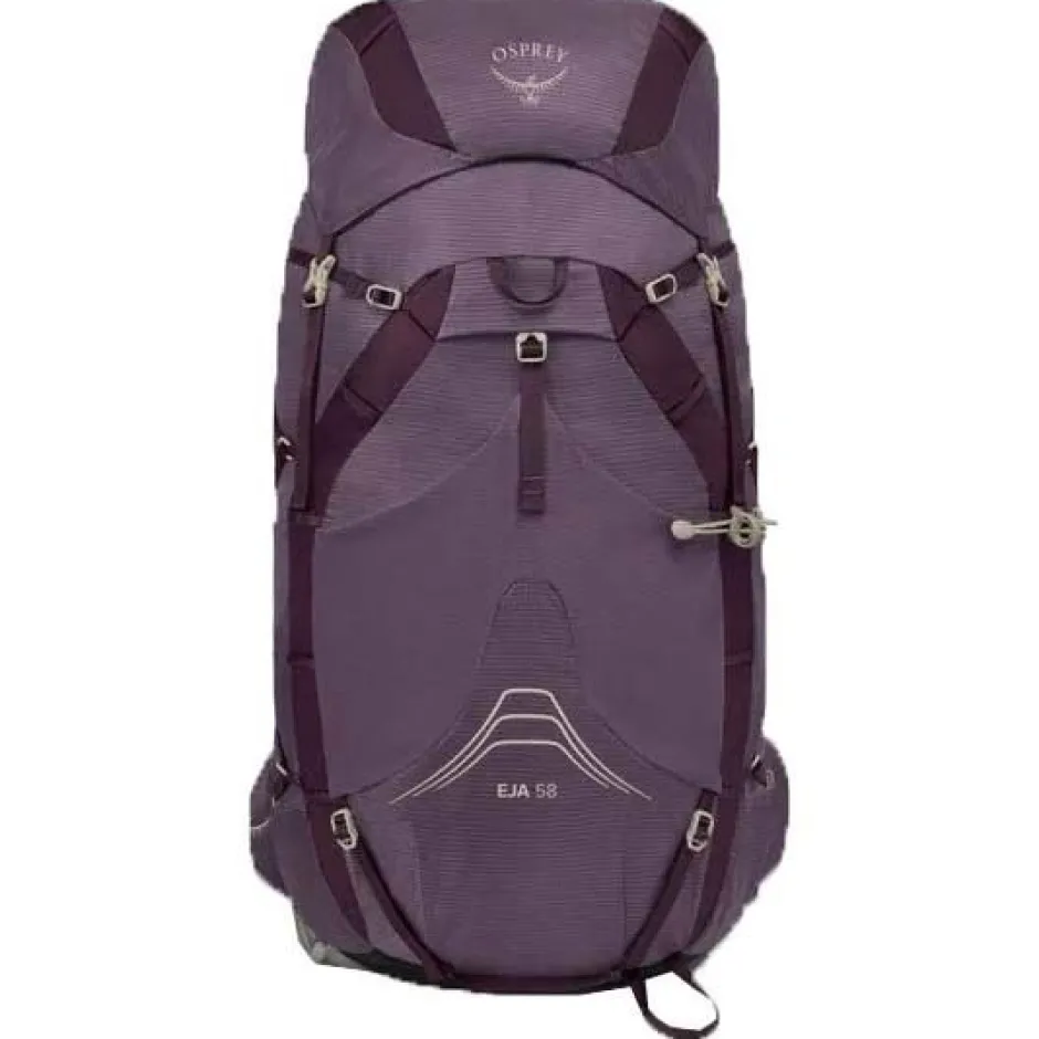 Rugzakken & Drinksystemen < Osprey Eja 58 Rugzak Dames - XS/S - Purple Dusk