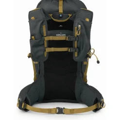 Rugzakken & Drinksystemen|Drinkrugzakken < Osprey Talon Velocity 30 Rugzak - S/M - Dark Charcoal/Tumbleweed Yellow