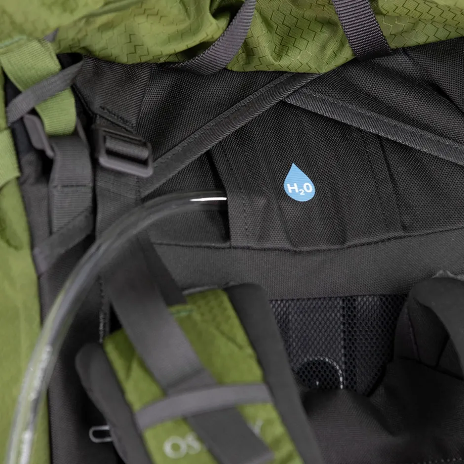 Rugzakken & Drinksystemen < Osprey Aether 65 Heren Rugzak - - Zwart