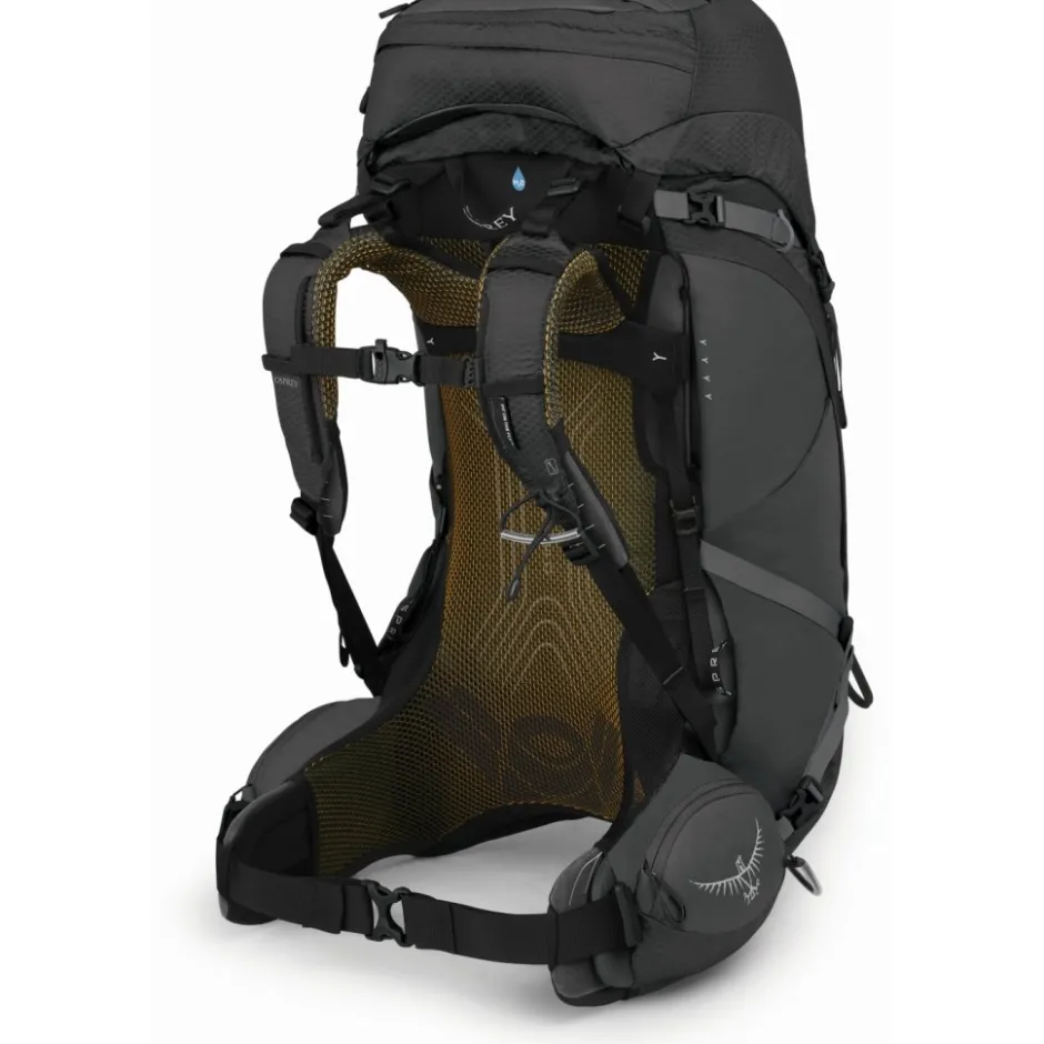 Rugzakken & Drinksystemen < Osprey Atmos AG 50 Rugzak - Black