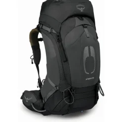 Rugzakken & Drinksystemen < Osprey Atmos AG 50 Rugzak - Black