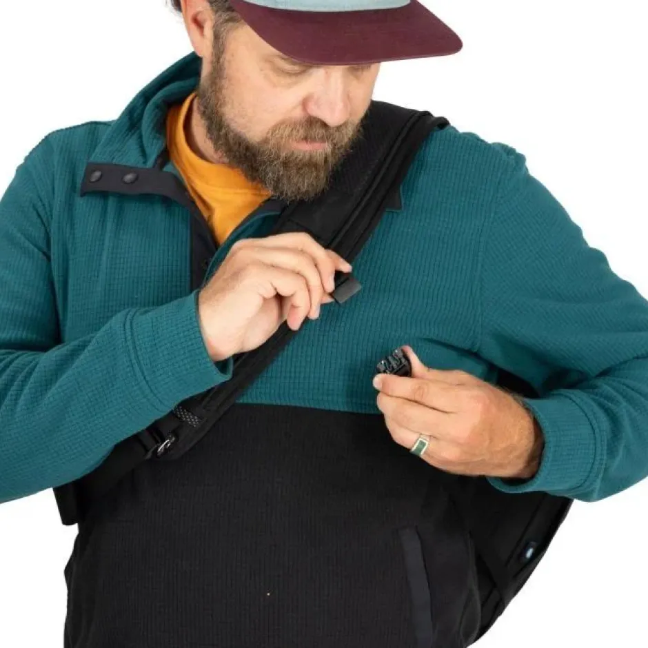 Messenger Bags En Schoudertassen < Osprey Metron 18 Messenger Bag - Black/Anchor Blue
