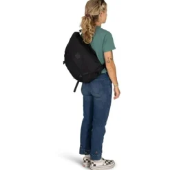 Messenger Bags En Schoudertassen < Osprey Metron 18 Messenger Bag - Black/Anchor Blue