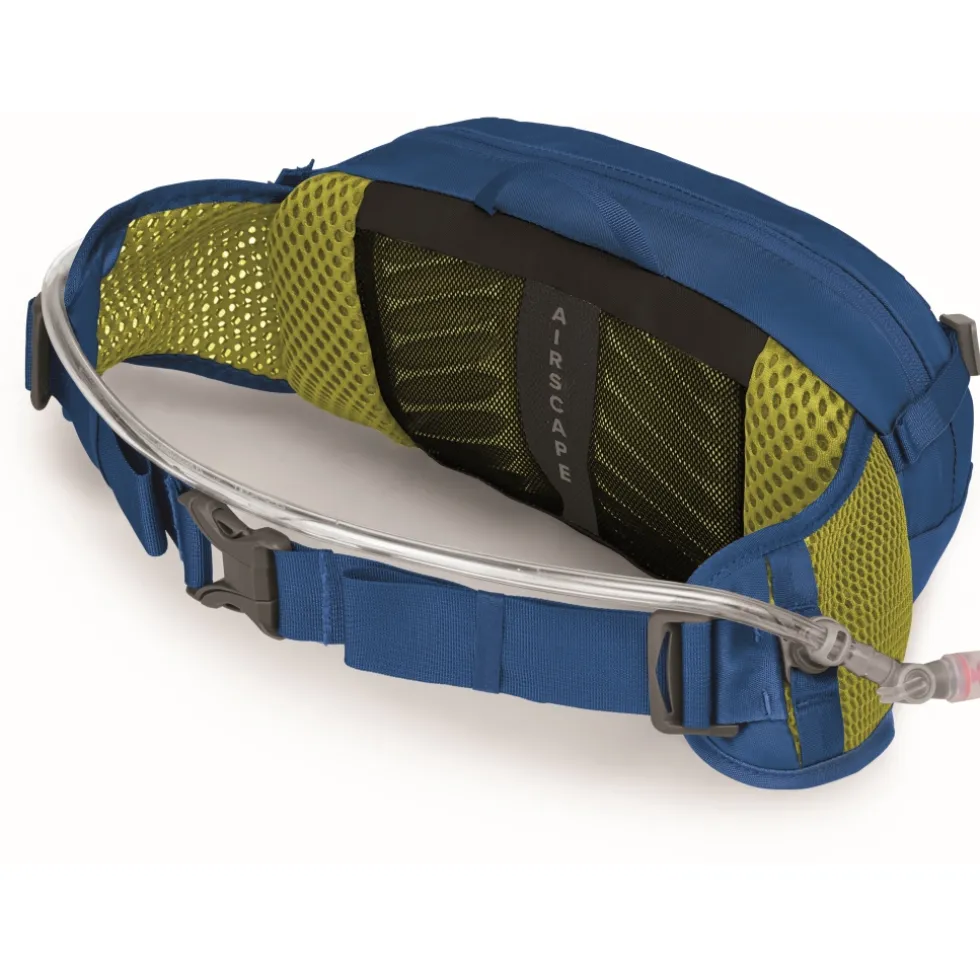 Osprey Seral 4 Heuptas + 1.5L Drinkzak - Postal Blue