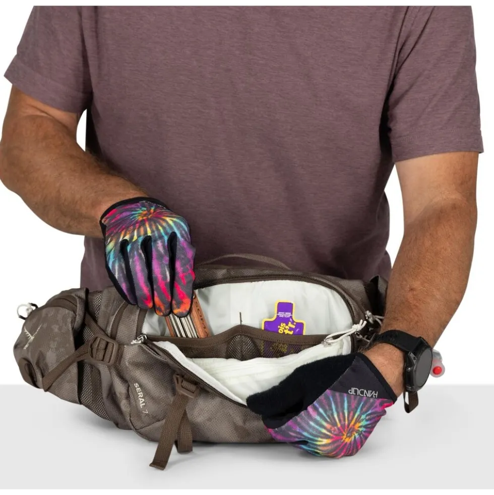 Osprey Seral 7 Heuptas + 1.5L Drinkzak - Botswana Purple Dust Print