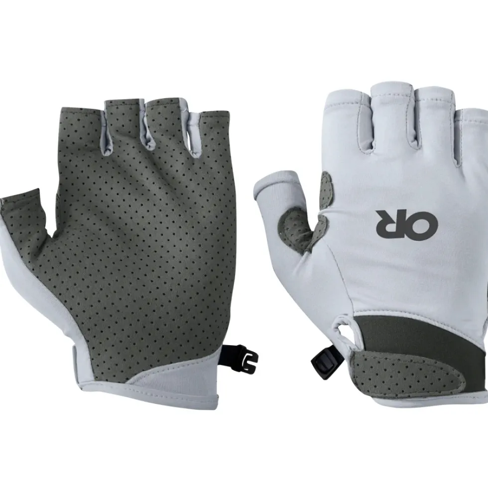 Outdoor Research ActiveIce Chroma Sun handschoenen met korte vingers - titanium grey