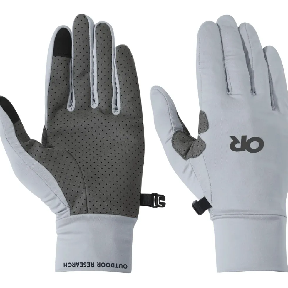 Outdoor Research ActiveIce Chroma Full Sun Handschoenen met lange vingers - titanium grey