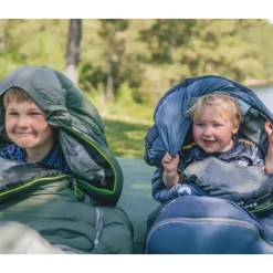 Outwell Convertible Junior Kinderslaapzak - Dusty Green