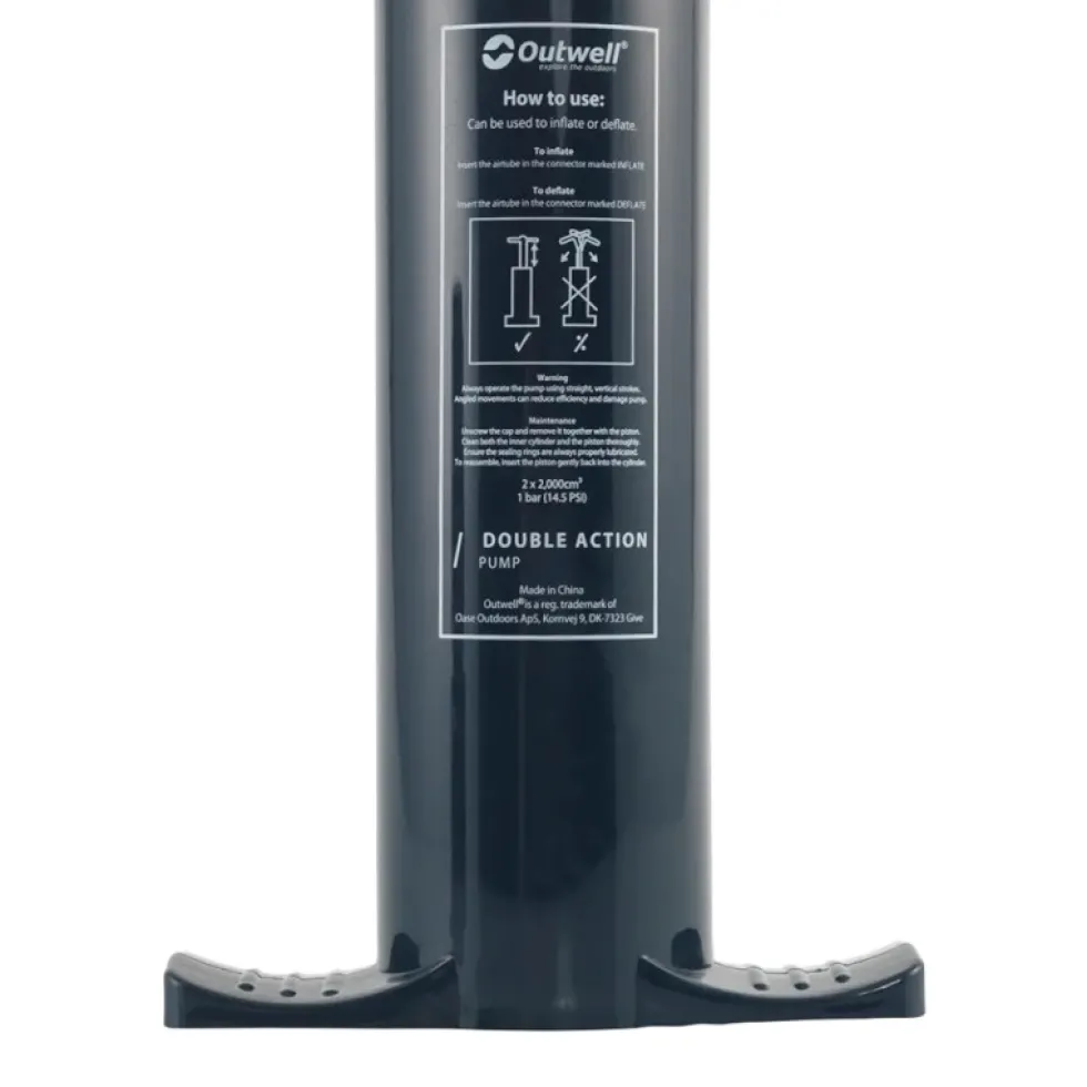 Outwell Double Action Pomp - blue shadow