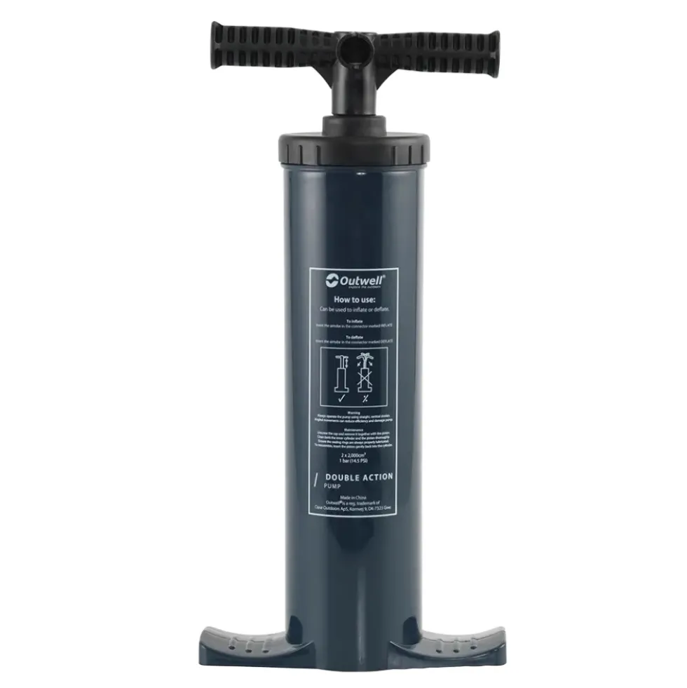Outwell Double Action Pomp - blue shadow