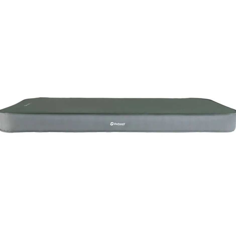 Slaapmatten < Outwell Dreamboat Single 16.0 cm Opblaasbare Slaapmat - donkergroen