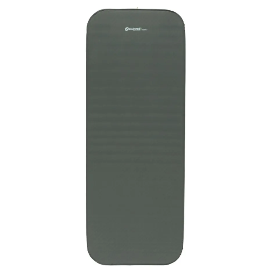 Slaapmatten < Outwell Dreamboat Single 16.0 cm Opblaasbare Slaapmat - donkergroen