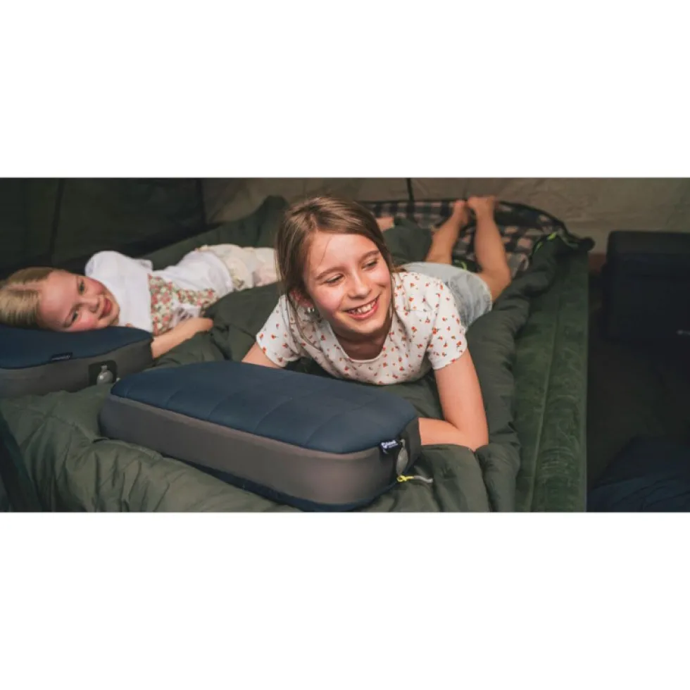 Outwell Memory Air Pillow Kussen - blauw/grijs