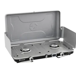 Kooktoestellen & Aanstekers < Outwell Merapi Pro Duo Deluxe Koker - zilvergrijs