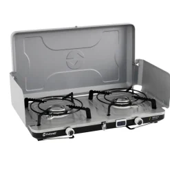 Kooktoestellen & Aanstekers < Outwell Merapi Pro Duo Deluxe Koker - zilvergrijs