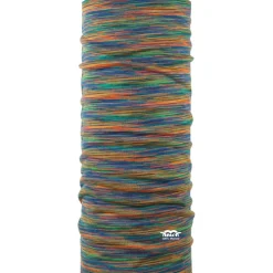 P.A.C. Original Merino Wool Multifunctionele doek - Multi Rainbows