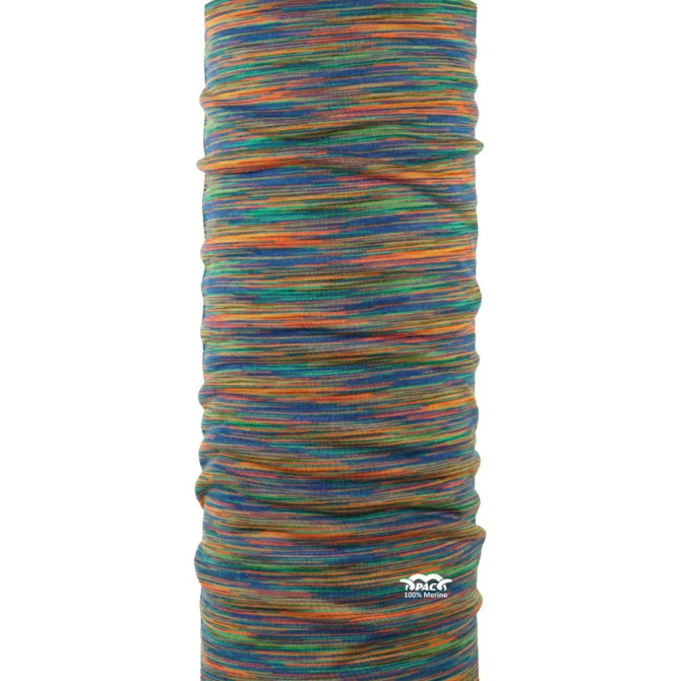 P.A.C. Original Merino Wool Multifunctionele doek - Multi Rainbows