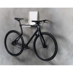 Parax L-Rack Bicycle Wall Mount - White