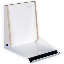 Parax L-Rack Bicycle Wall Mount - White