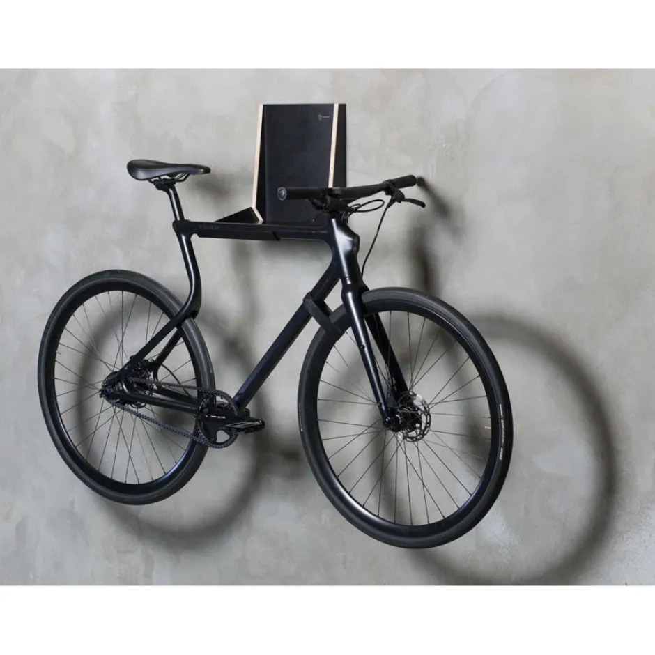 Muurbeugels < Parax L-Rack Bicycle Wall Mount - Black