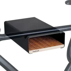 Parax S-Rack Muurbeugel - Black - Walnut