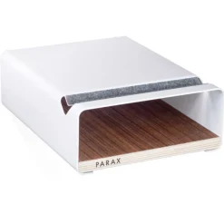 Muurbeugels < Parax S-Rack uurbeuge - White - Wanut