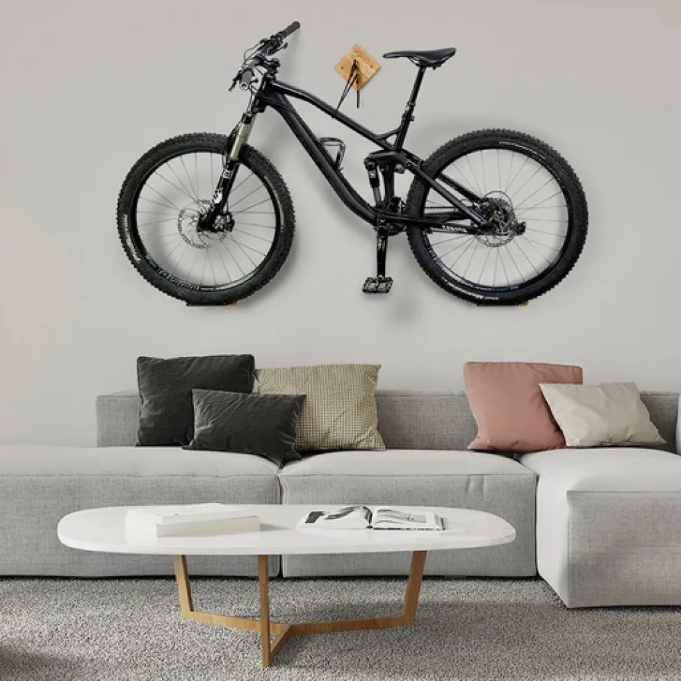 Parax U-Rack Fiets Muurbeugel - Regular | Eik