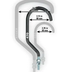 Park Tool 470 Oversize Plafondhaak - zwart