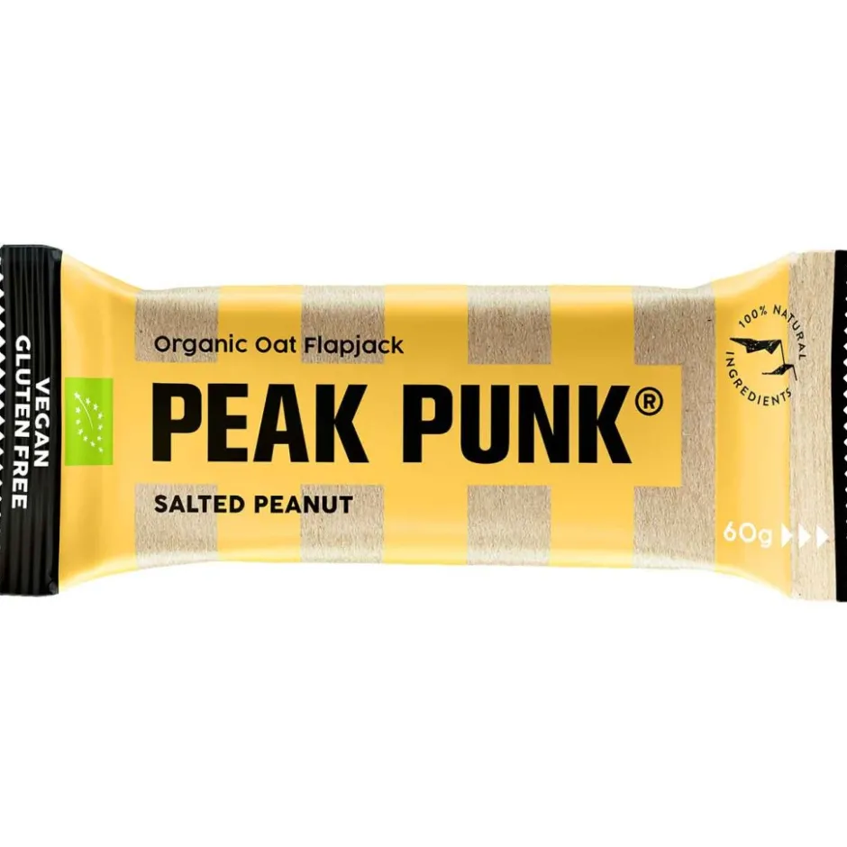 Outdoor Maaltijden < Peak Punk BIO Oat Flapjack - Koolhydraat Reep - 12x60g