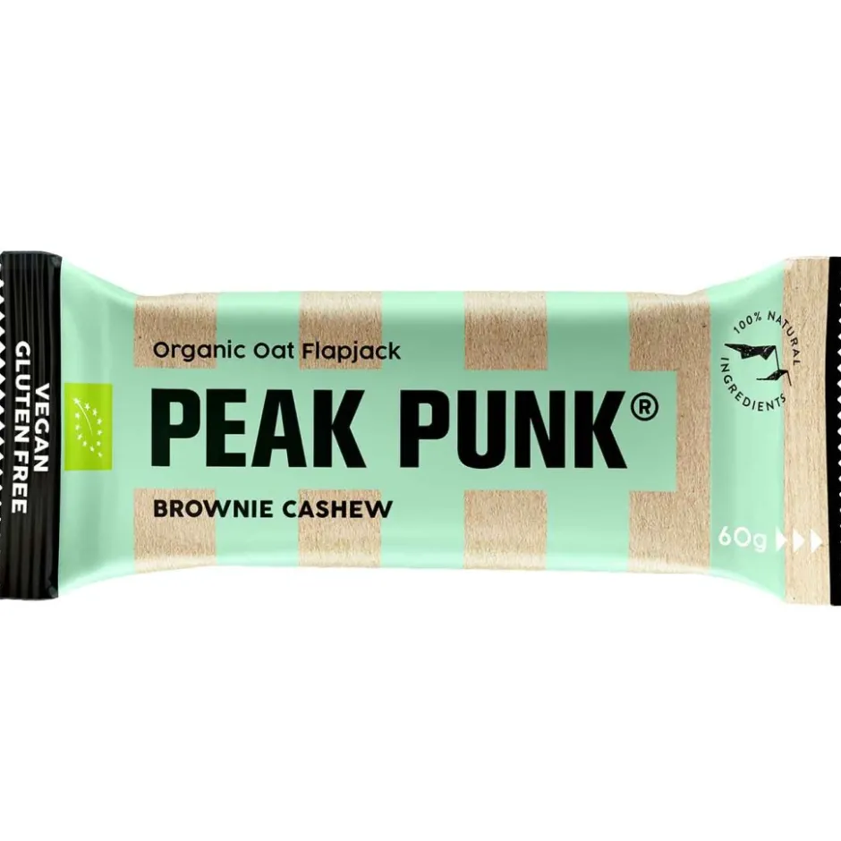 Outdoor Maaltijden < Peak Punk BIO Oat Flapjack - Koolhydraat Reep - 12x60g