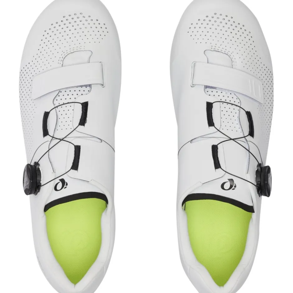 Wielrenschoenen|Wielrenschoenen < PEARL iZUMi Attack Racefietsschoenen Heren 15182303 - wit - 508