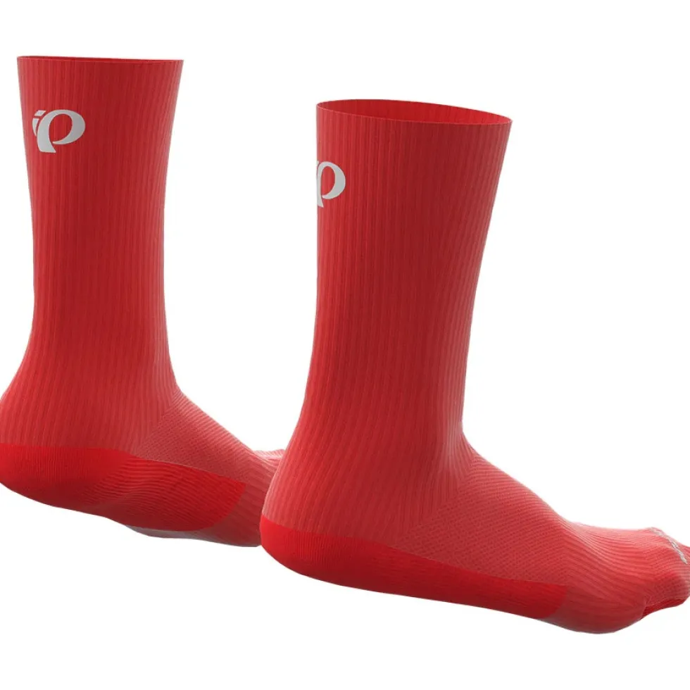 PEARL iZUMi Transfer 7" Fietssokken PI25044003 - red - E34