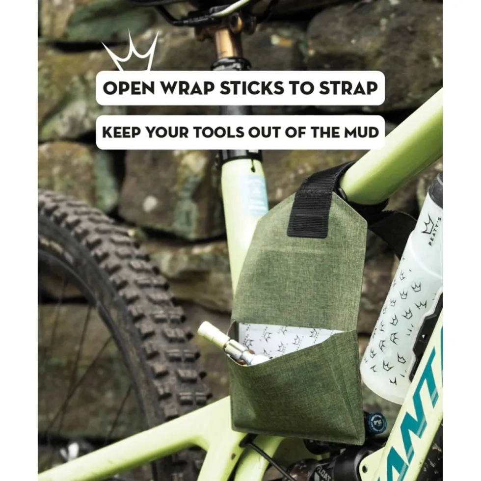 Peaty's HoldFast Trail Tool Wrap Gereedschapstas - moss green
