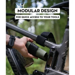 Peaty's HoldFast Trail Tool Wrap Gereedschapstas - moss green