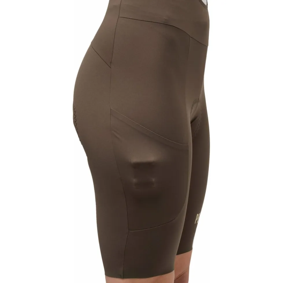 PEdALED E. Lightweight Fietsshort met Bretels Dames - Brown