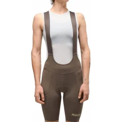 PEdALED E. Lightweight Fietsshort met Bretels Dames - Brown