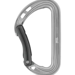 Petzl Spirit - Karabijnhaak - Gebogen Poort - grijs