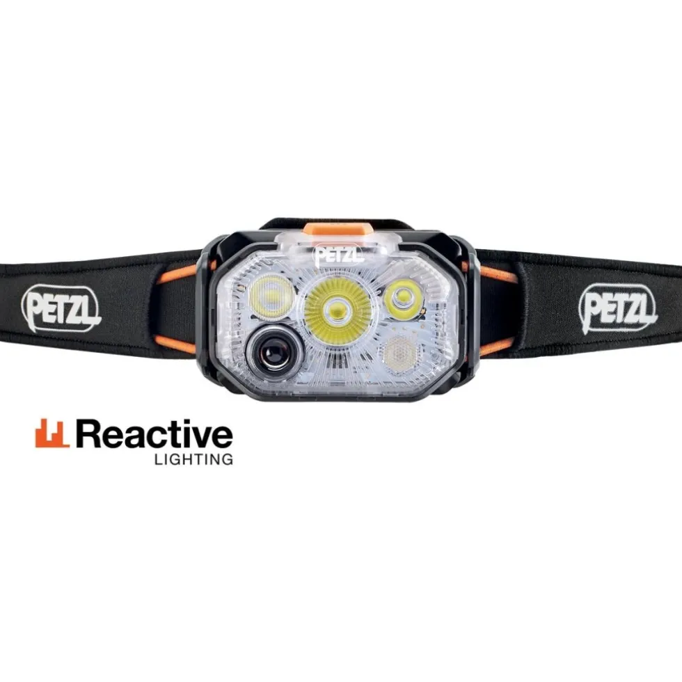 Petzl Swift RL Koplamp - black/orange
