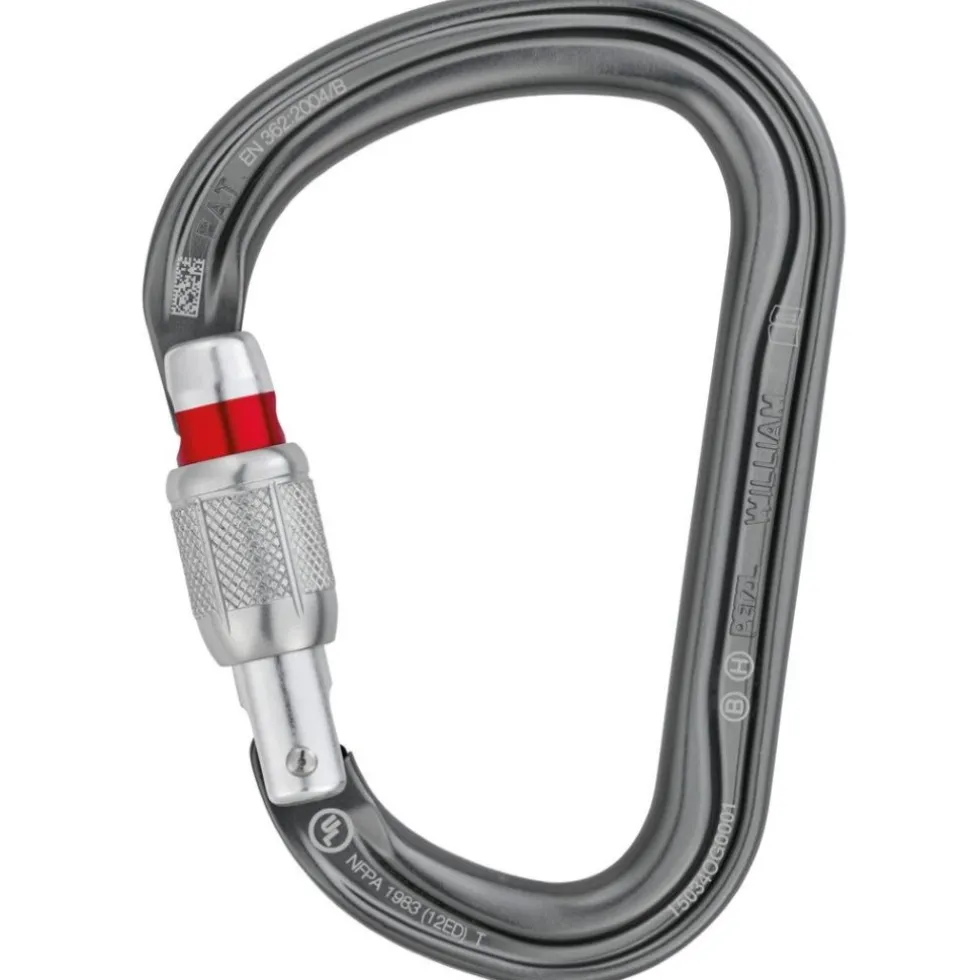 Petzl William - Screw-Lock Carabiner