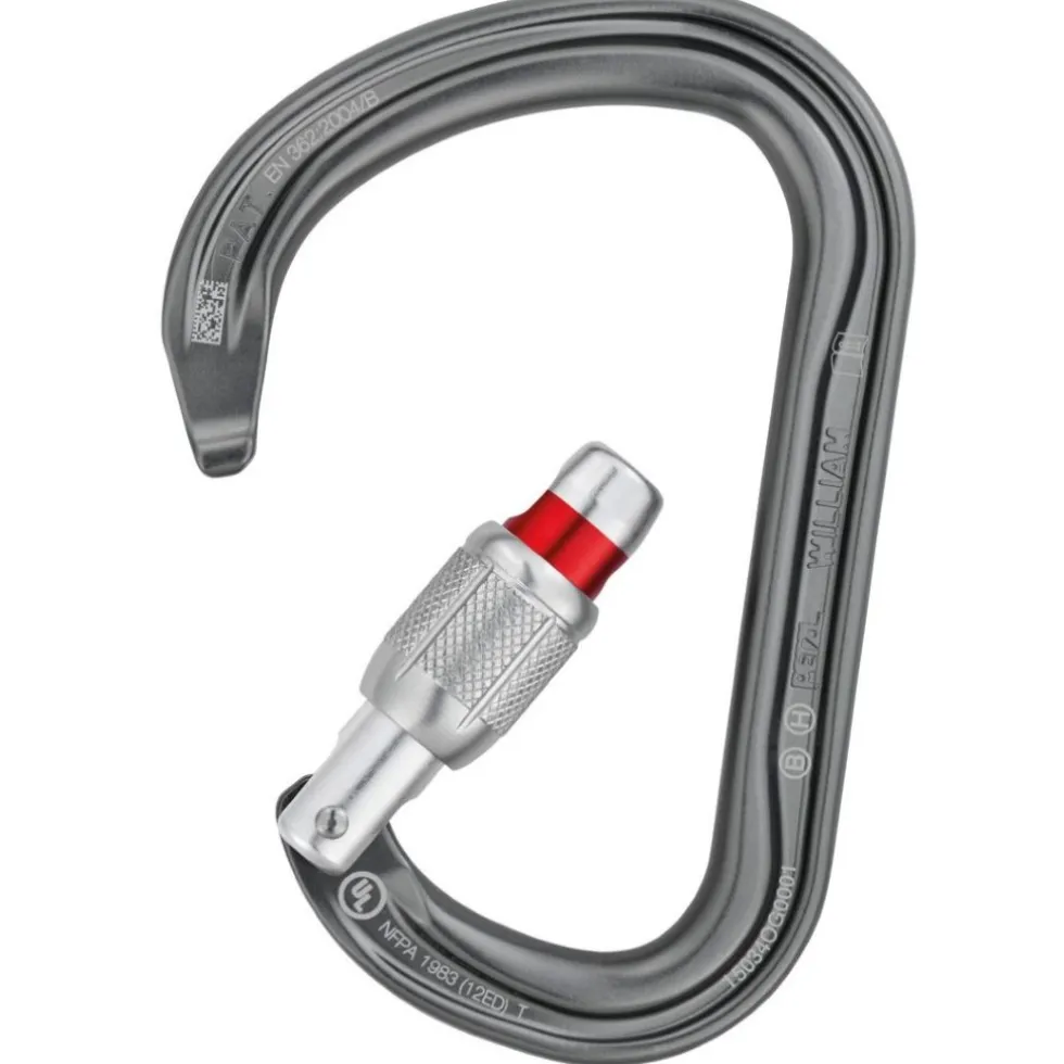Petzl William - Screw-Lock Carabiner