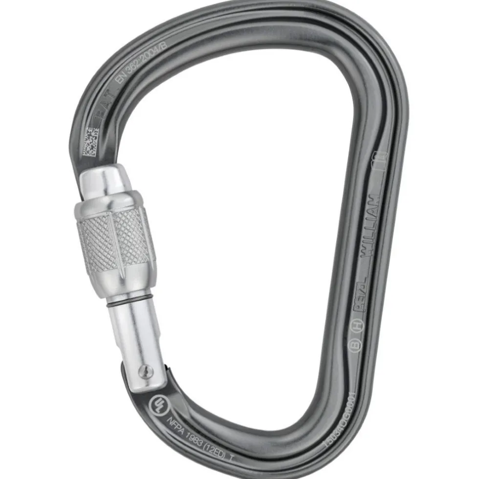 Petzl William - Screw-Lock Carabiner