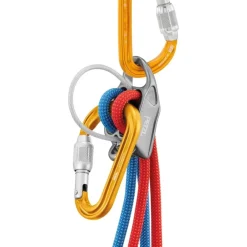 Karabijnhaken < Petzl Attache Schroef-Karabijnhaak - geel