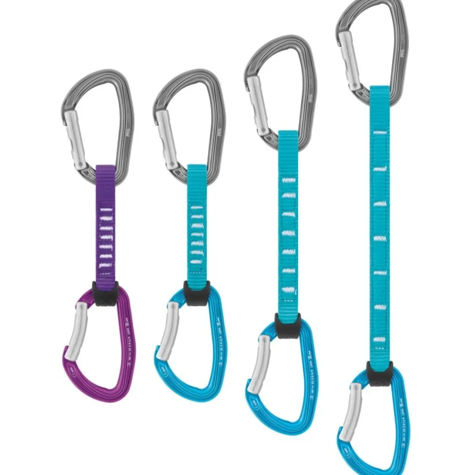 Petzl Djinn Axess Quickdraw Set 25cm - turquoise