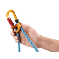 Petzl Klimmen met self-belay - Dual Connect Adjust - blue