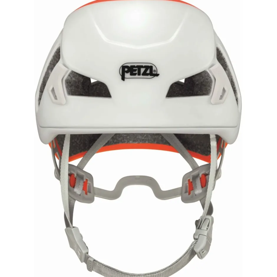 Klimhelmen < Petzl Meteor Klimhelm - wit/oranje
