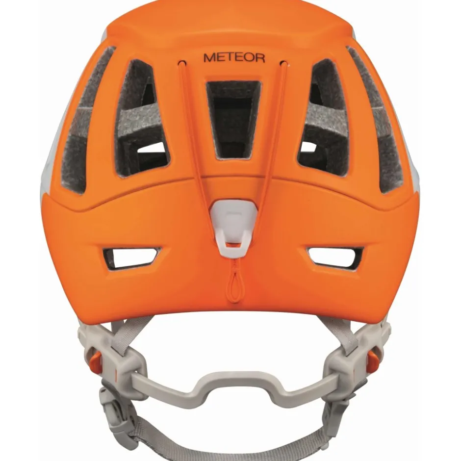 Klimhelmen < Petzl Meteor Klimhelm - wit/oranje