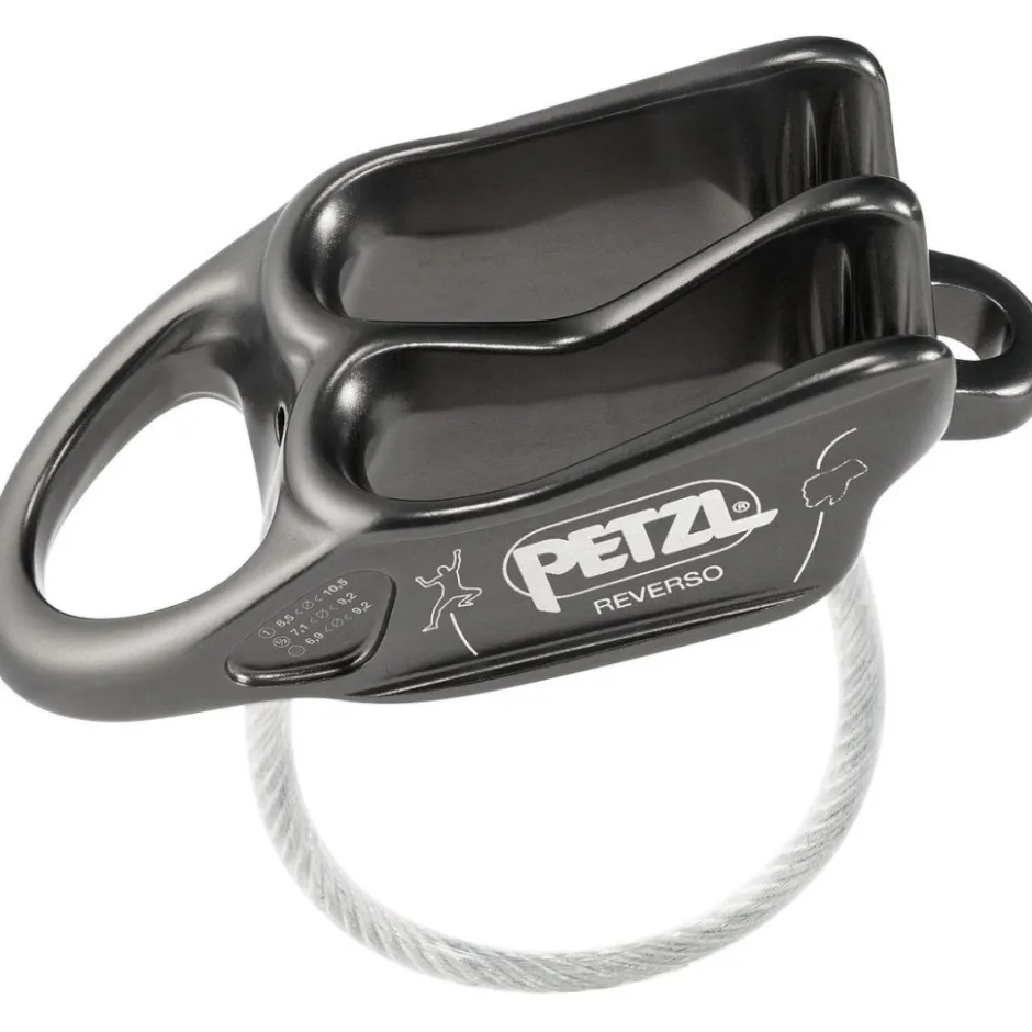 Zekerings- En Afdaalapparaten < Petzl Reverso Belay/Rappel Device - gray