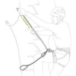 Klimuitrusting < Petzl Scorpio Vertigo Via Ferrata Set