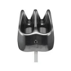 Zekerings- En Afdaalapparaten < Petzl Verso Belay Device - grey